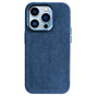 iPhone 14 Pro Max - Alcantara Case - Ocean blue