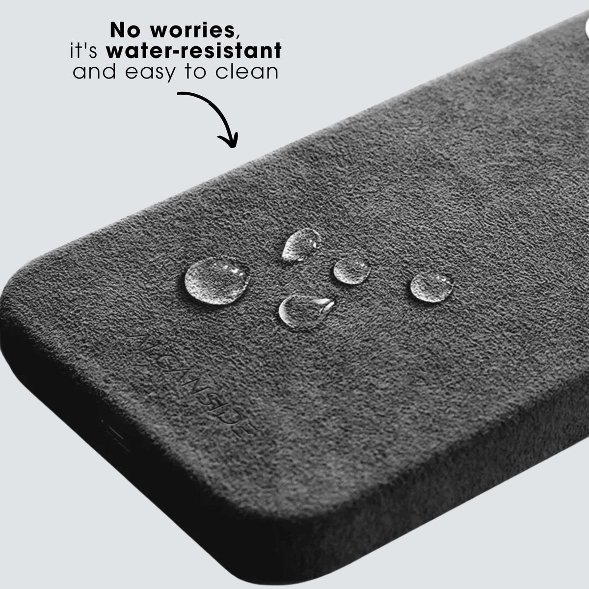 iPhone 14 Pro Max - Alcantara Case - Space Grey