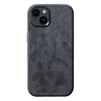 iPhone 15 Plus - Alcantara Case - Space Grey