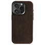 iPhone 15 Pro Max - Alcantara Case - Chocolate Brown