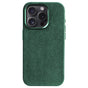iPhone 15 Pro Max - Alcantara Case - Midnight Green