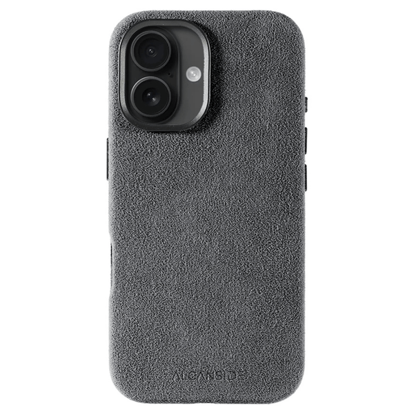 iPhone 16 Plus - Alcantara Case - Nardo Gray