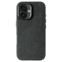 iPhone 16 Plus - Alcantara Case - Space Grey
