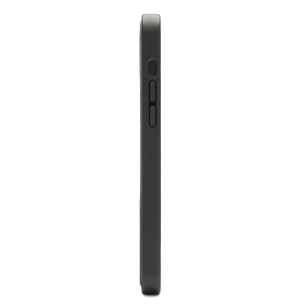 iPhone 16 - Alcantara Back Cover - Midnight Green