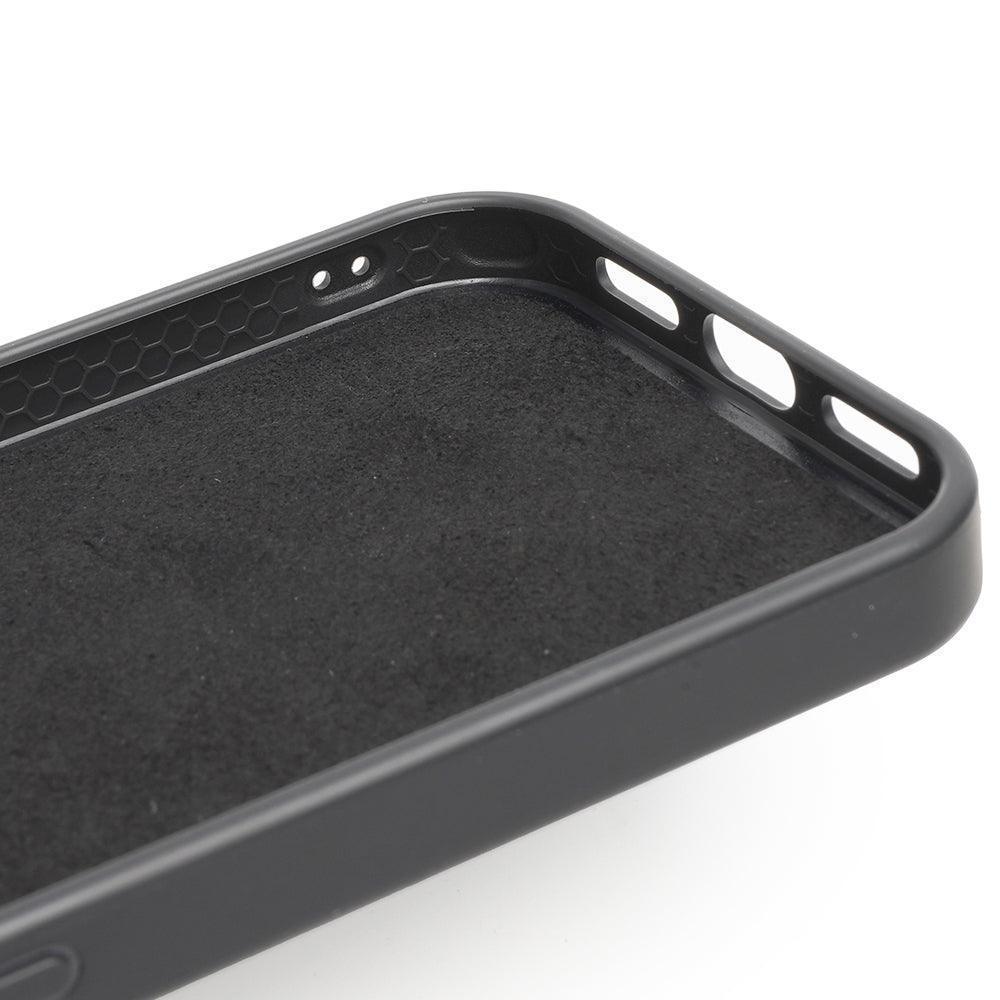 iPhone 15 - Alcantara Back Cover - Ocean Blue