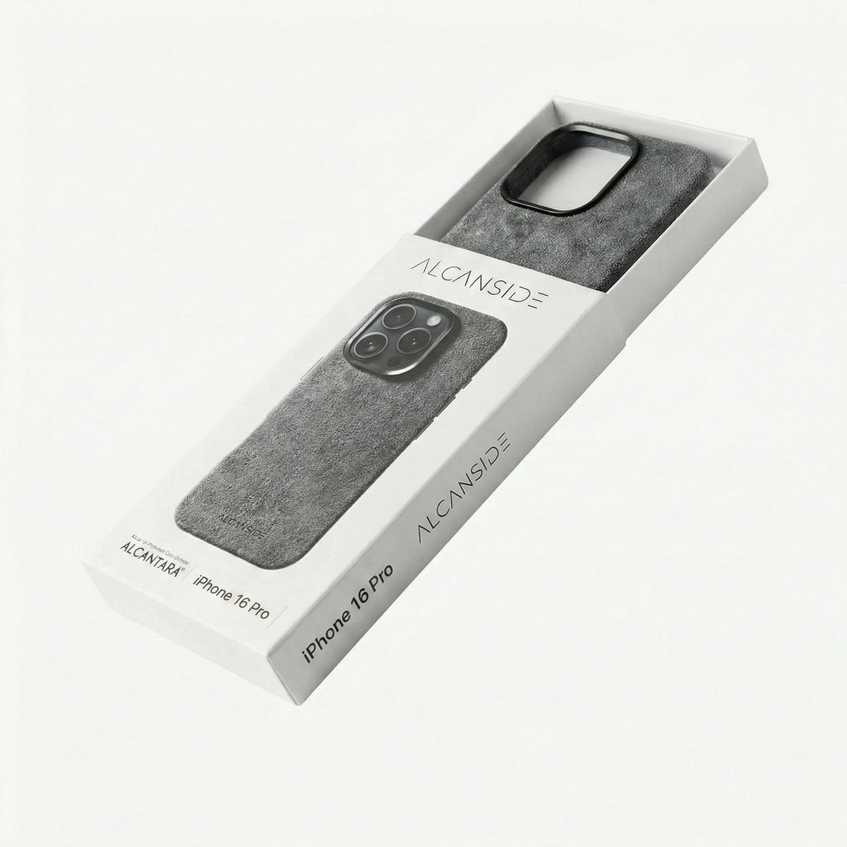iPhone 16 Pro Max - Alcantara Case - Nardo Gray