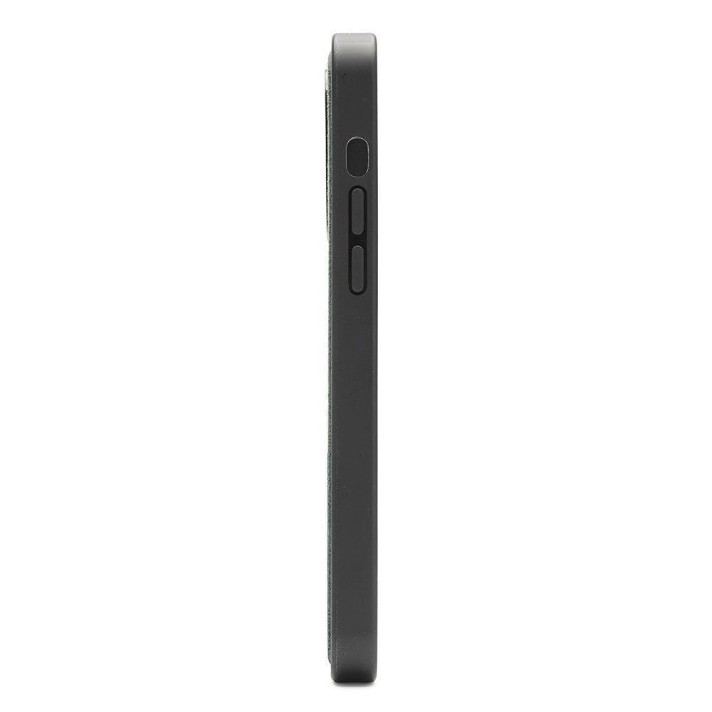 iPhone 16 Pro - Alcantara Back Cover - Midnight Green