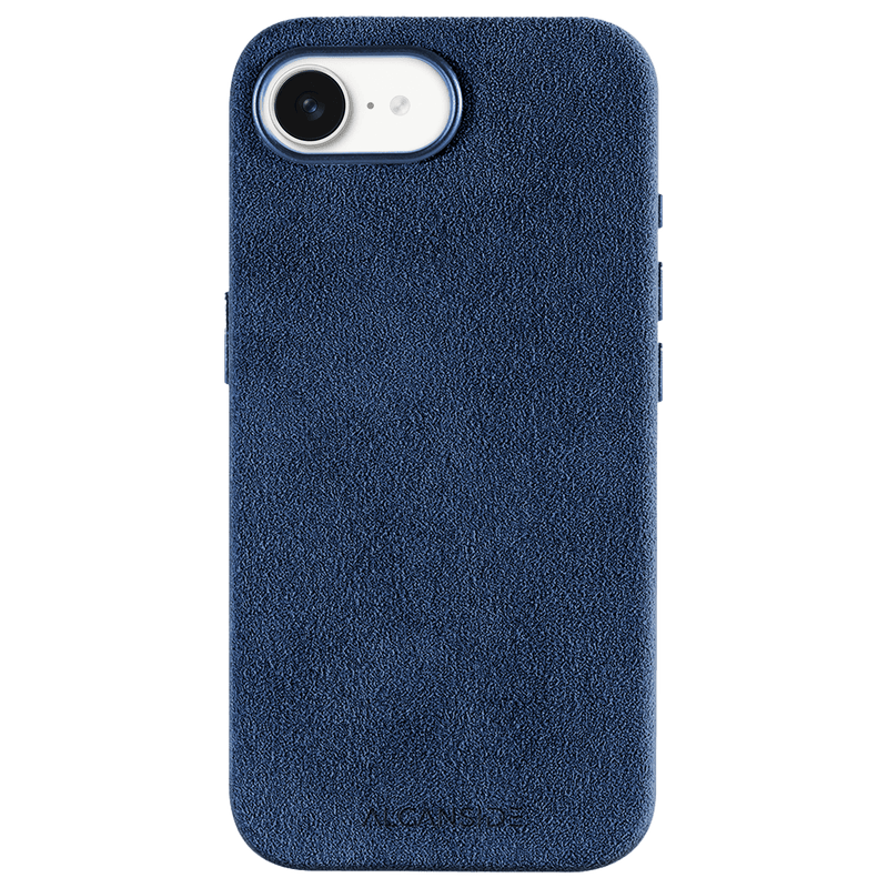 iPhone 17e - Alcantara Case - Ocean blue