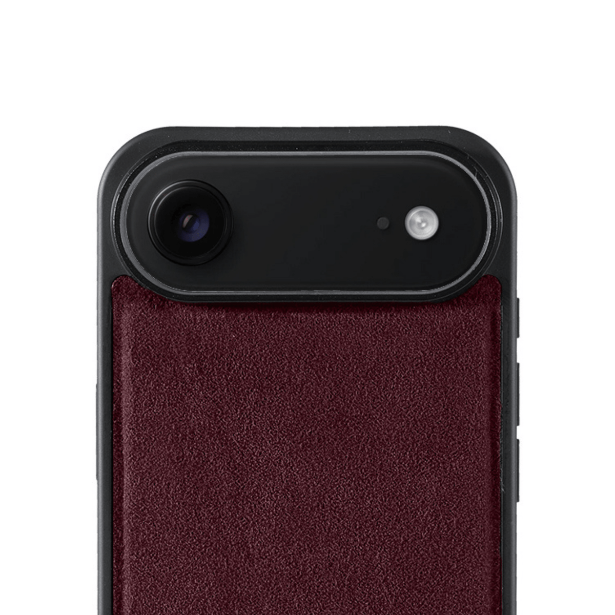 iPhone 17 Air - Alcantara Back Cover - Wine Red