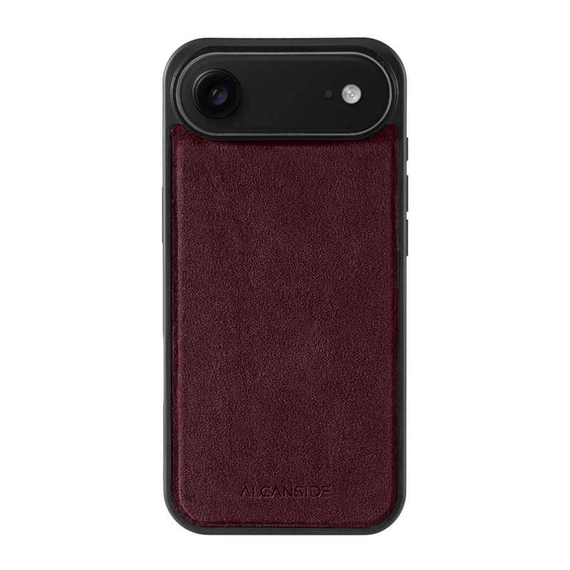iPhone 17 Air - Alcantara Back Cover - Wine Red