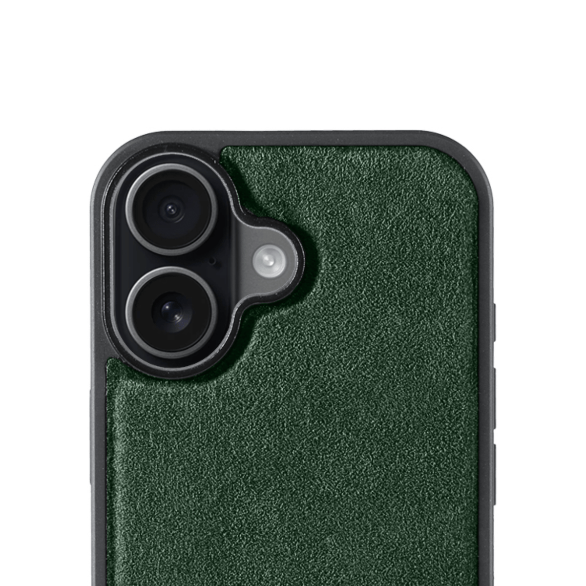 iPhone 17 - Alcantara Back Cover - Midnight Green