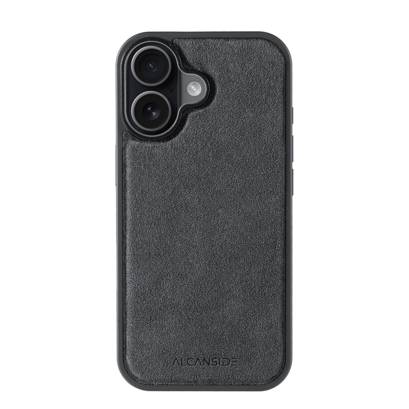 iPhone 17 - Alcantara Back Cover - Space Grey