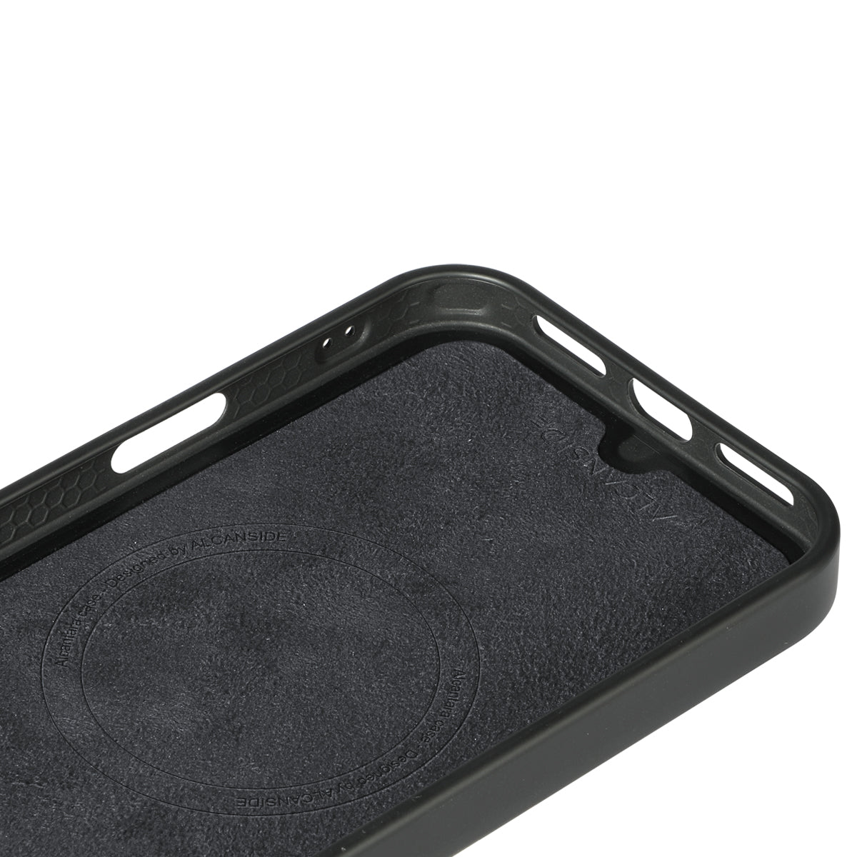 iPhone 17 Pro Max - Alcantara Back Cover - Nardo Gray