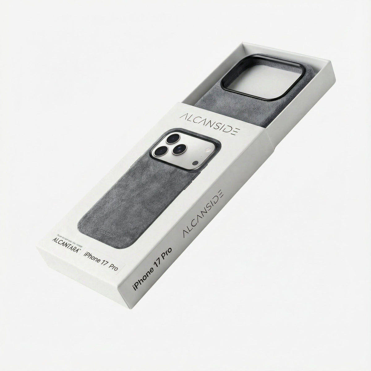 iPhone 17 Pro Max - Alcantara Case - Nardo Gray