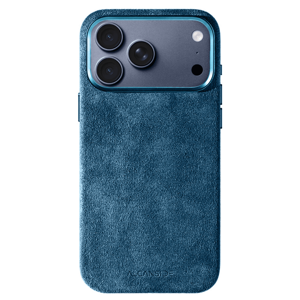 iPhone 17 Pro - Alcantara Case - Ocean Blue