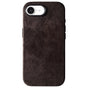 iPhone 17e - Alcantara Case - Chocolate Brown