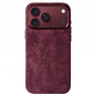 iPhone 18 Pro - Alcantara Case - Wine Red
