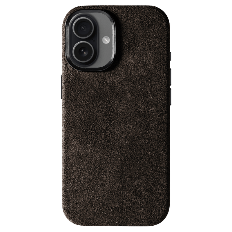 iPhone 17 - Alcantara Case - Chocolate Brown