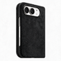 iPhone Duo - Alcantara Case - Deep Black