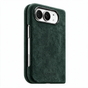 iPhone Duo - Alcantara Case - Midnight Green