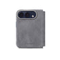 iPhone Duo - Alcantara Folio - Nardo Gray