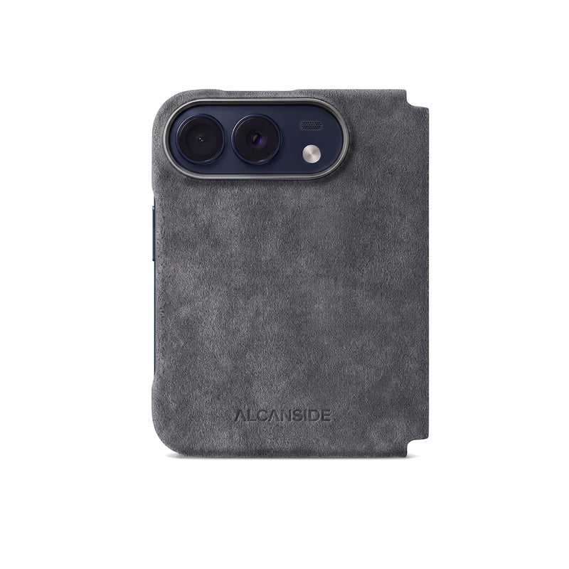 iPhone Duo - Alcantara Folio - Space Grey