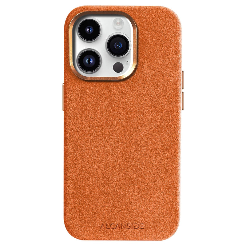 Limited Edition - iPhone 12 Pro Max - Alcantara Case - Orange