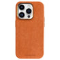 Limited Edition - iPhone 13 Pro Max - Alcantara Case - Orange