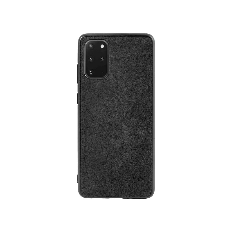 Samsung Galaxy S20 Plus - Alcantara Back Cover - Space Grey
