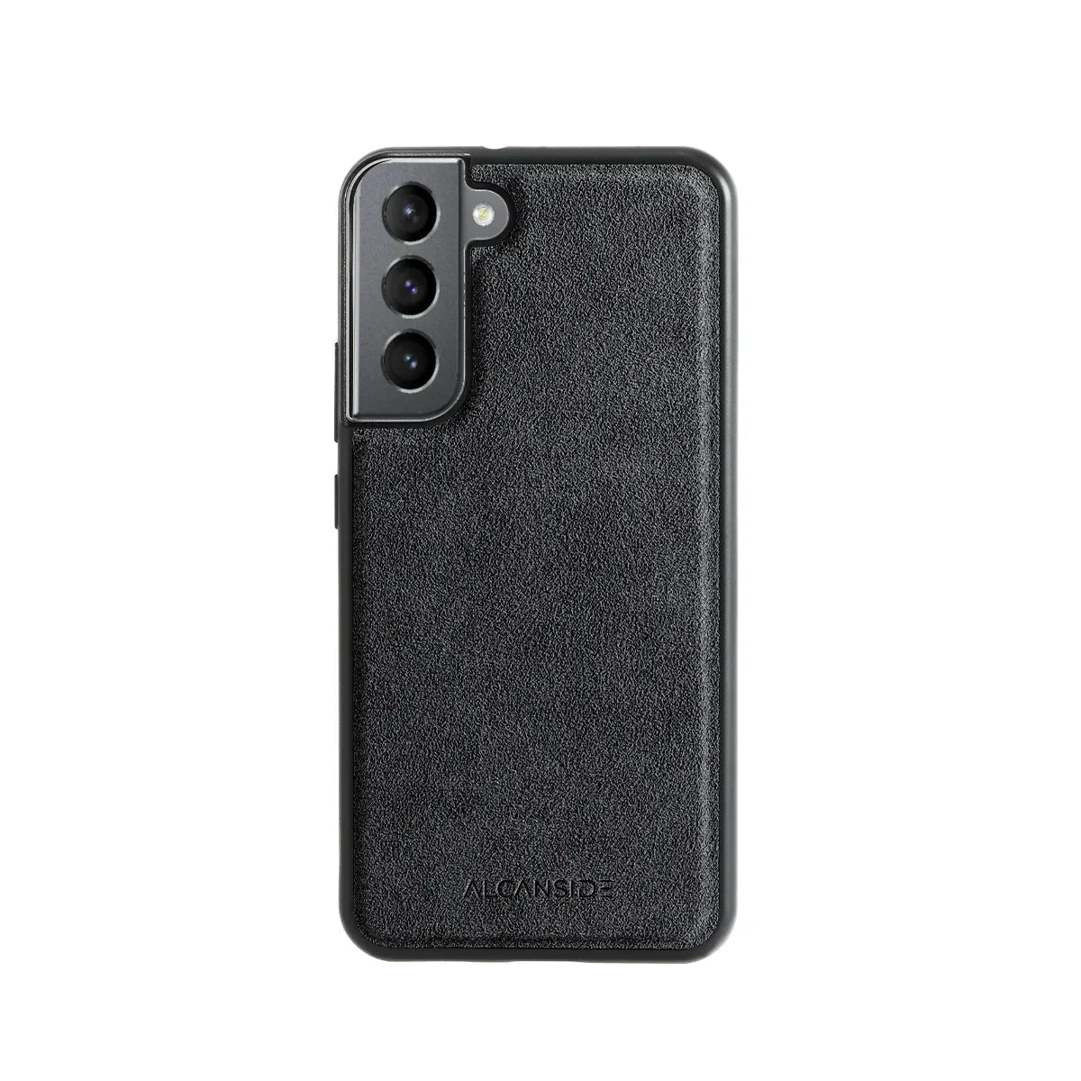 Samsung Galaxy S22 Plus - Alcantara Back Cover - Space Grey