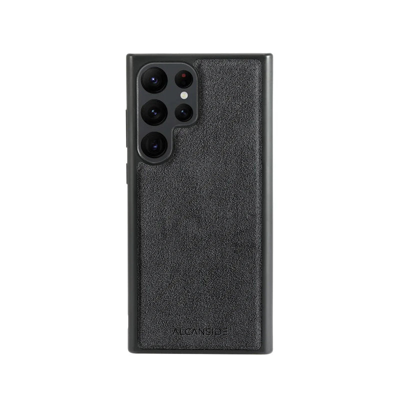 Samsung Galaxy S22 Ultra - Alcantara Back Cover - Space Grey