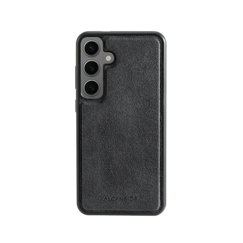 Samsung Galaxy S24 Plus - Sarung Belakang Alcantara - Kelabu Angkasa