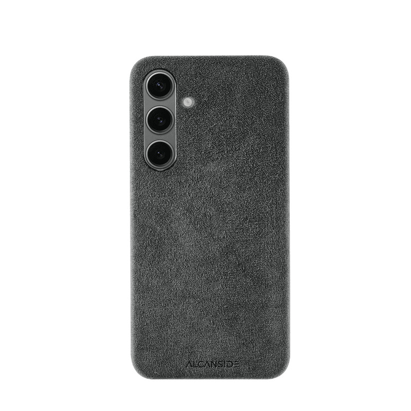 Samsung Galaxy S24 Plus - Sarung Alcantara - Kelabu Angkasa