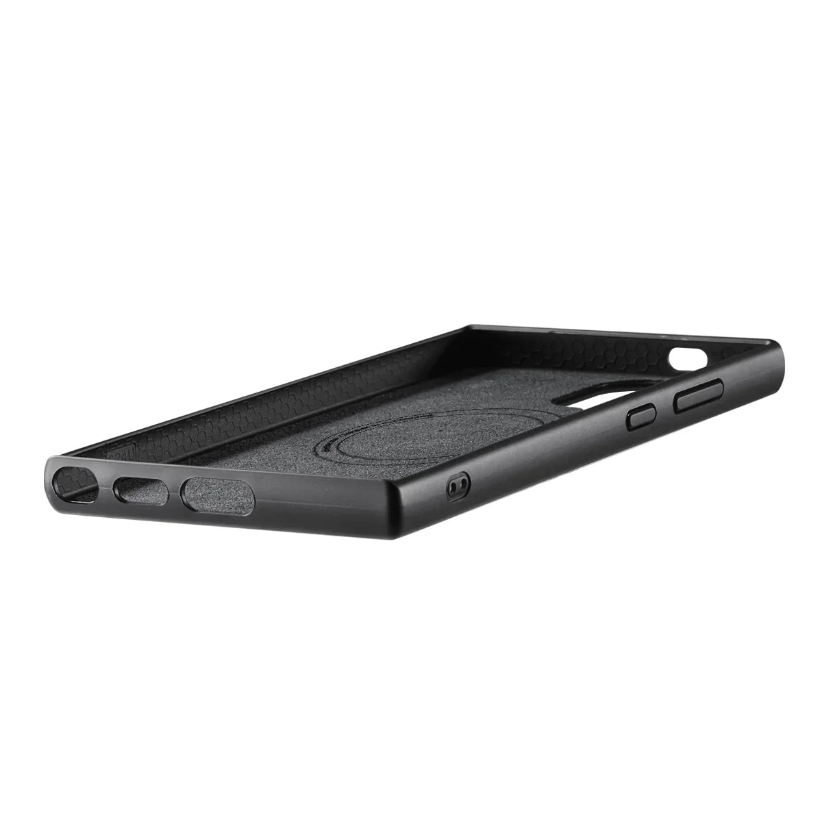 Samsung Galaxy S24 Ultra - Alcantara Back Cover - Space Grey