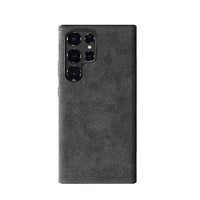 Samsung Galaxy S24 Ultra - Alcantara Case - Space Grey