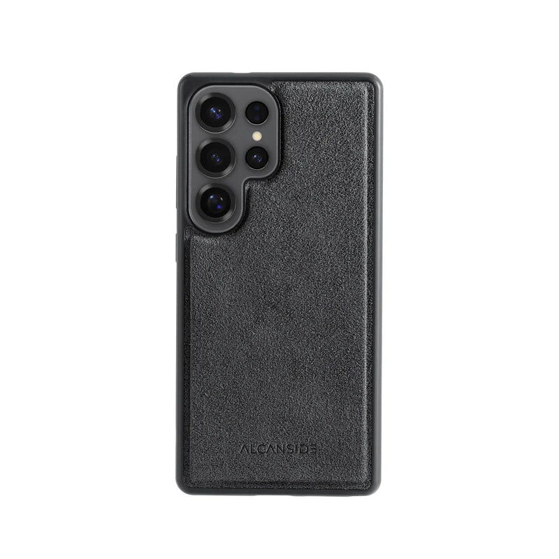 Samsung Galaxy S25 Ultra - Alcantara Back Cover - Space Grey