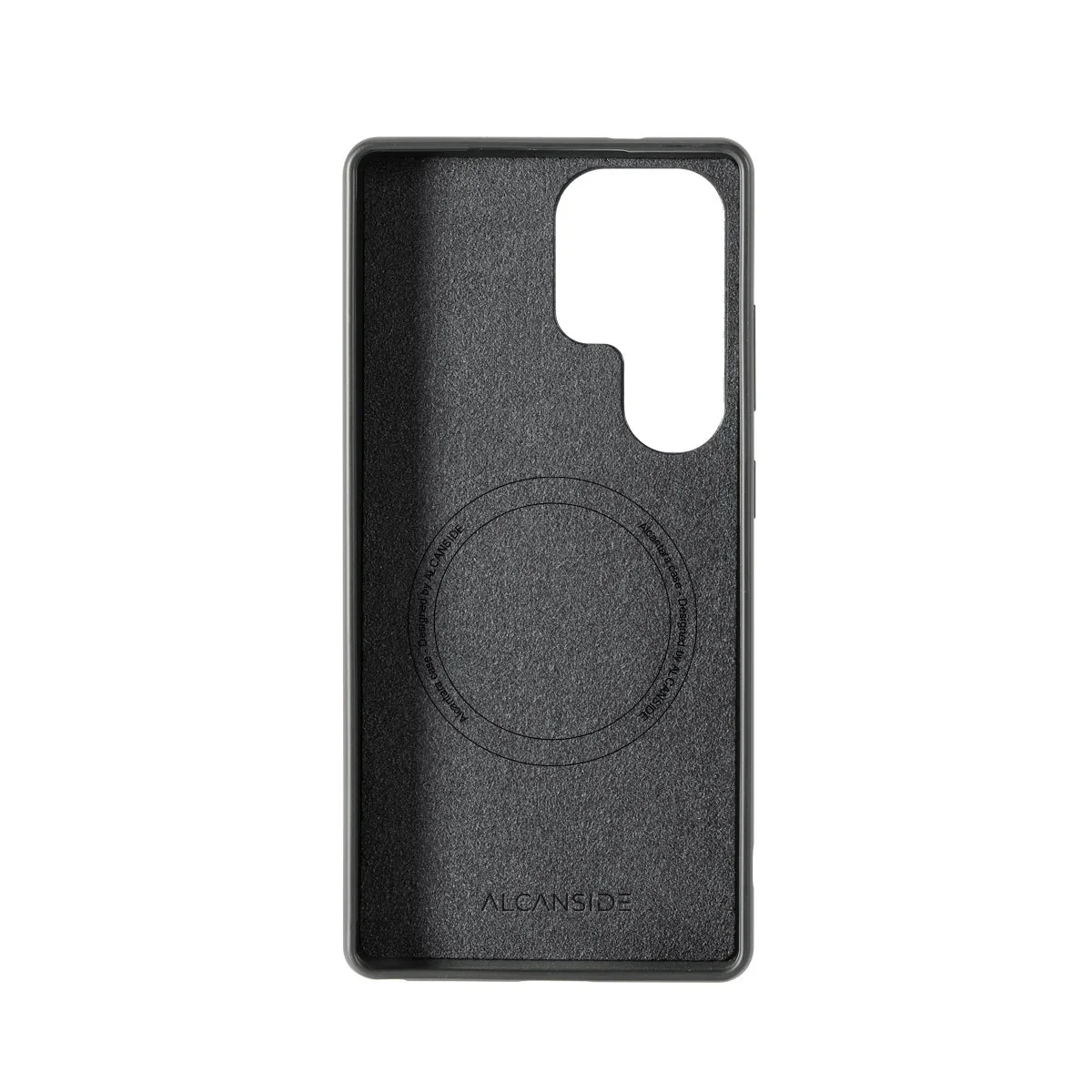 Samsung Galaxy S25 Ultra - Alcantara Back Cover - Space Grey