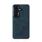 Samsung Galaxy S26 - Kerangka Alcantara - Biru Laut