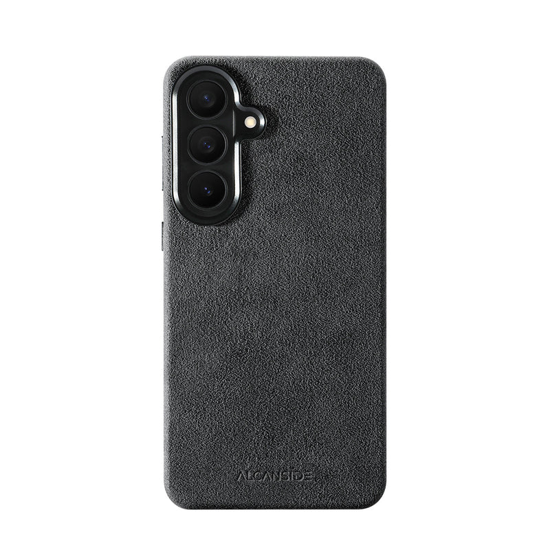 Samsung Galaxy S26 Plus - Sarung Alcantara - Kelabu Angkasa